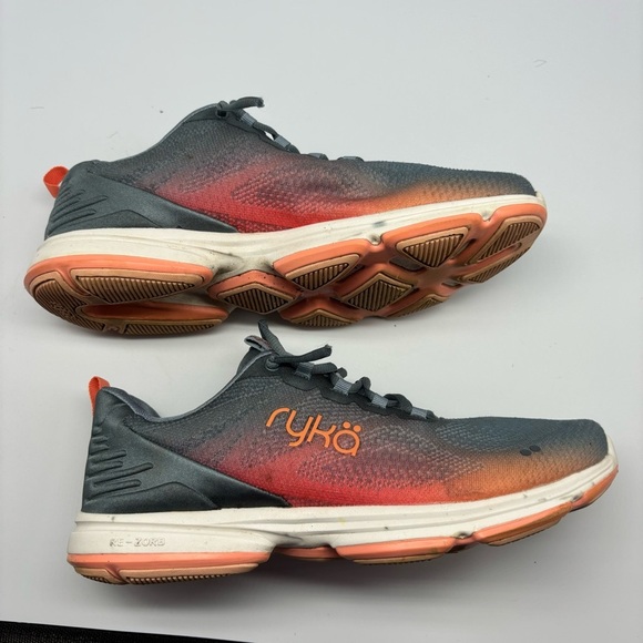 Ryka Devotion Plus 4 sneakers pink and blue Sz 9.5 Worn 3x. - Picture 10 of 12